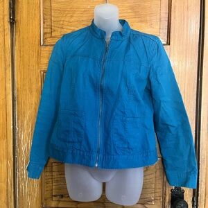 Christopher & Banks Vibrant Blue Women's Jacket